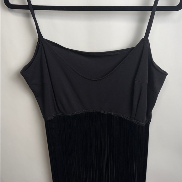 Black Fringe Top - Picture 4 of 14